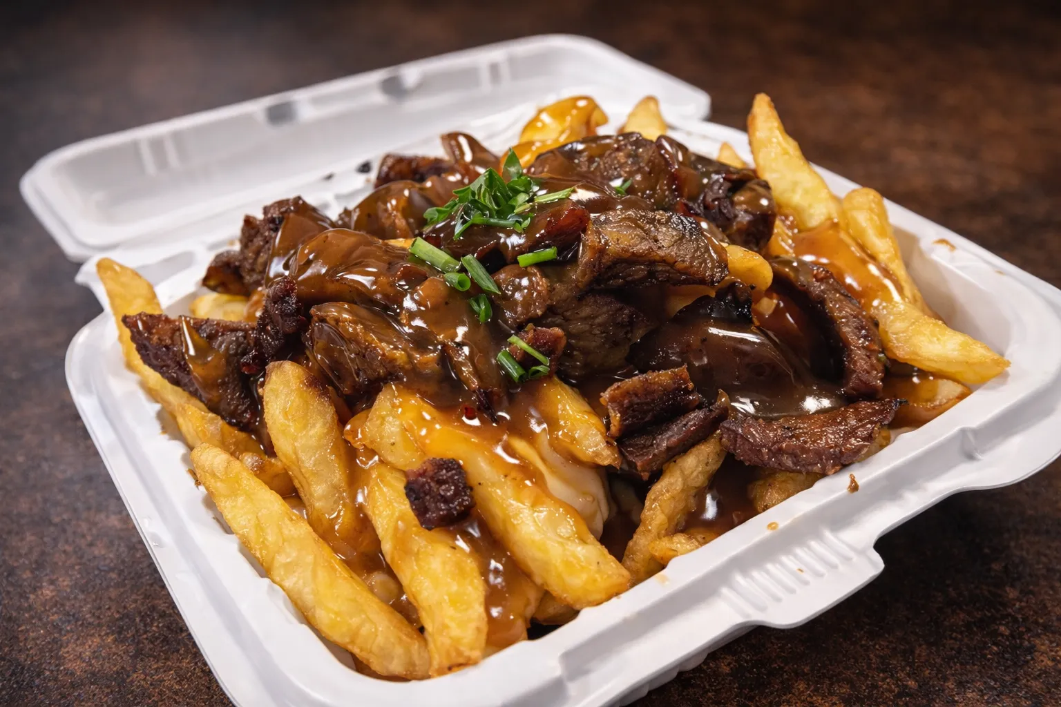 Donair Poutine — Canadian meets Middle Eastern at Donair Guys Winnipeg